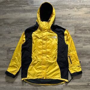 Vintage The North Face Gore-Tex Mountain Jacket Size Large Yellow/Black